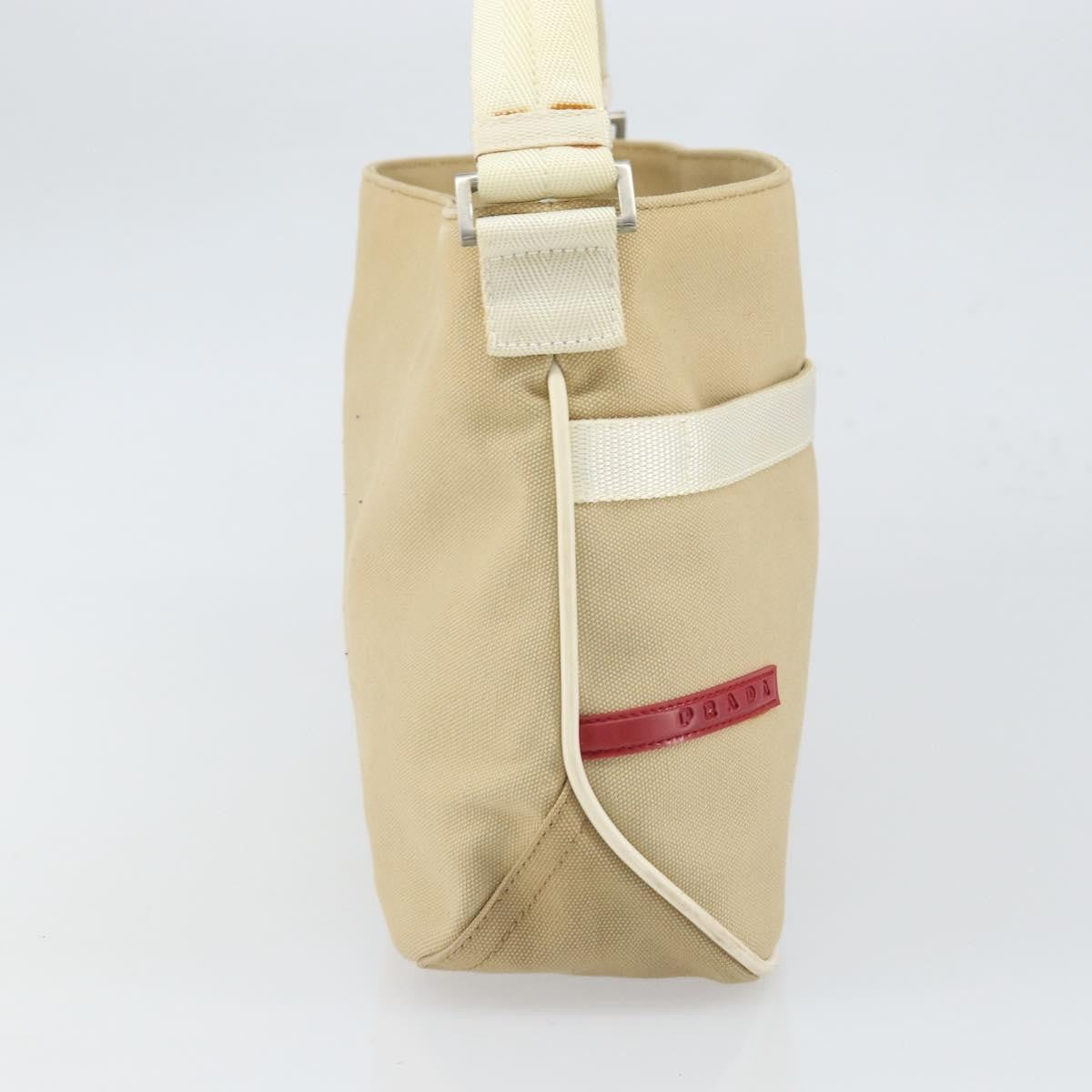 Prada Sport handbag Canvas, Beige, Canvas, Shoulder Bag