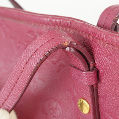 Louis Vuitton Citadine Handbag Monogram Empreinte Leather, Purple, Leather, Tote Bag