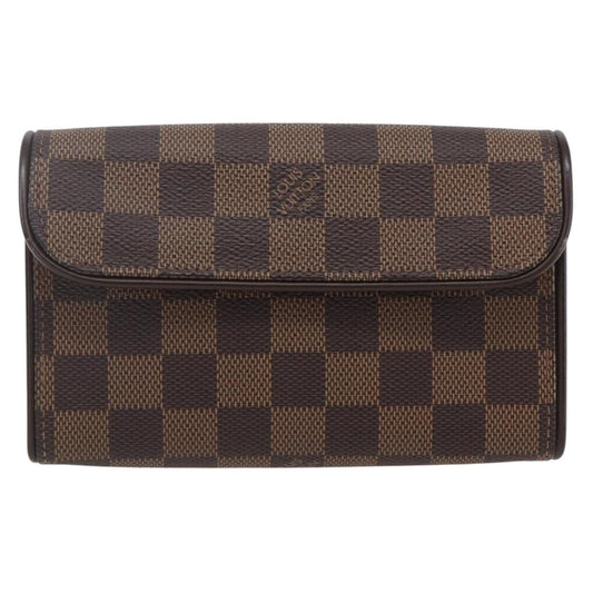 Louis Vuitton Florentine Waist Bag Damier Canvas, Brown, Canvas, Clutch