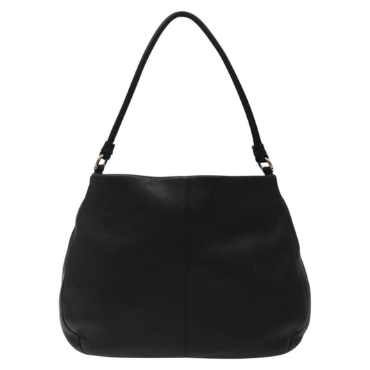 Salvatore Ferragamo Miss Vara Giusy Hobo Leather, BLACK, LEATHER, Shoulder bag