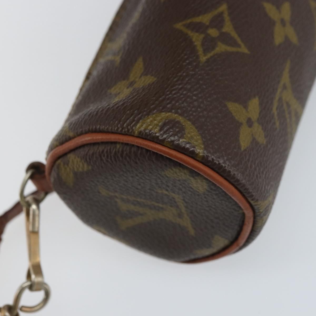 Louis Vuitton Papillon Pochette Monogram Canvas, BROWN, CANVAS, Clutche & pouche