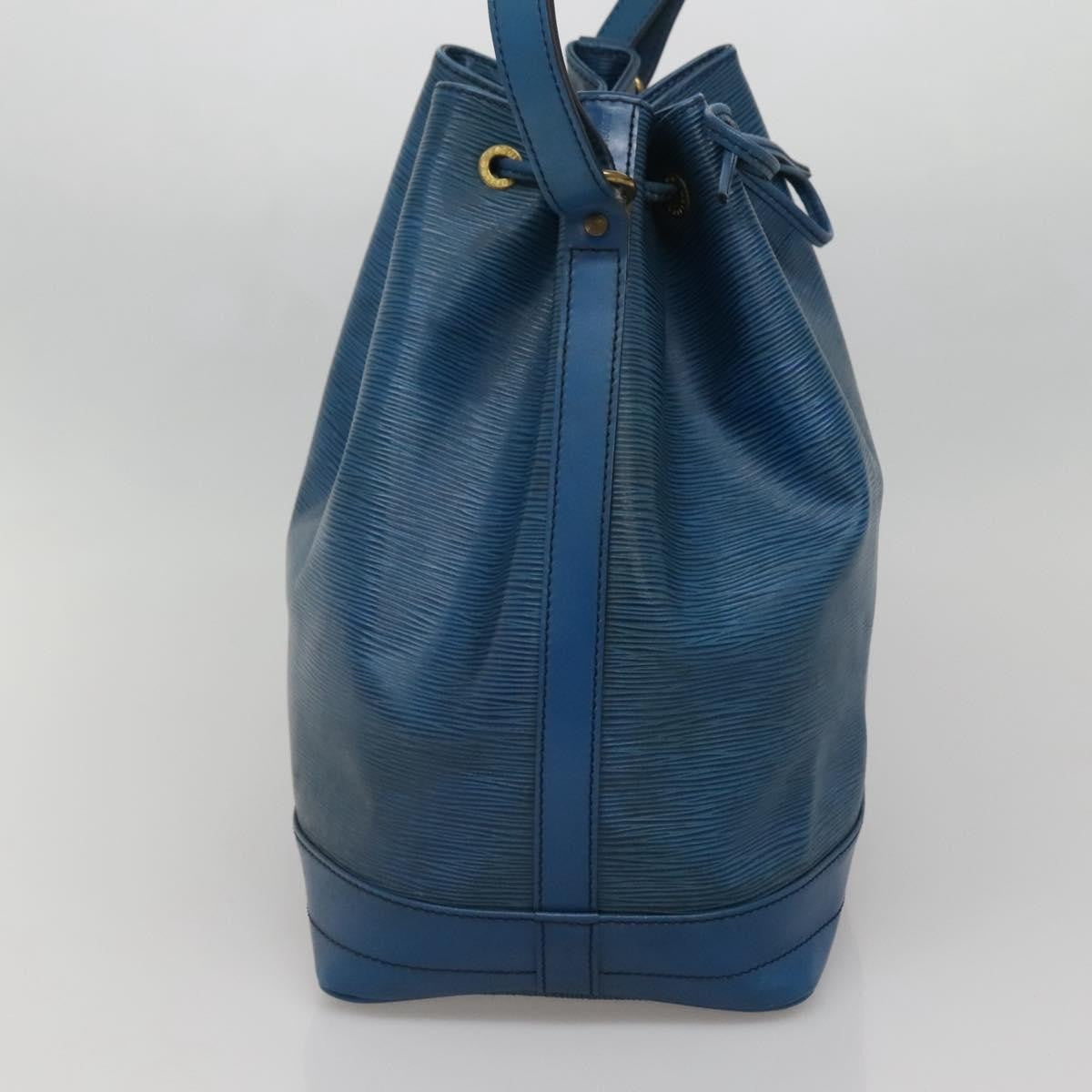 Louis Vuitton Noe Handbag Epi leather, BLUE, LEATHER, Handbag