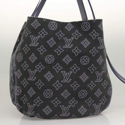 Louis Vuitton Cabas Ipanema Canvas, PURPLE, CANVAS, Tote bag