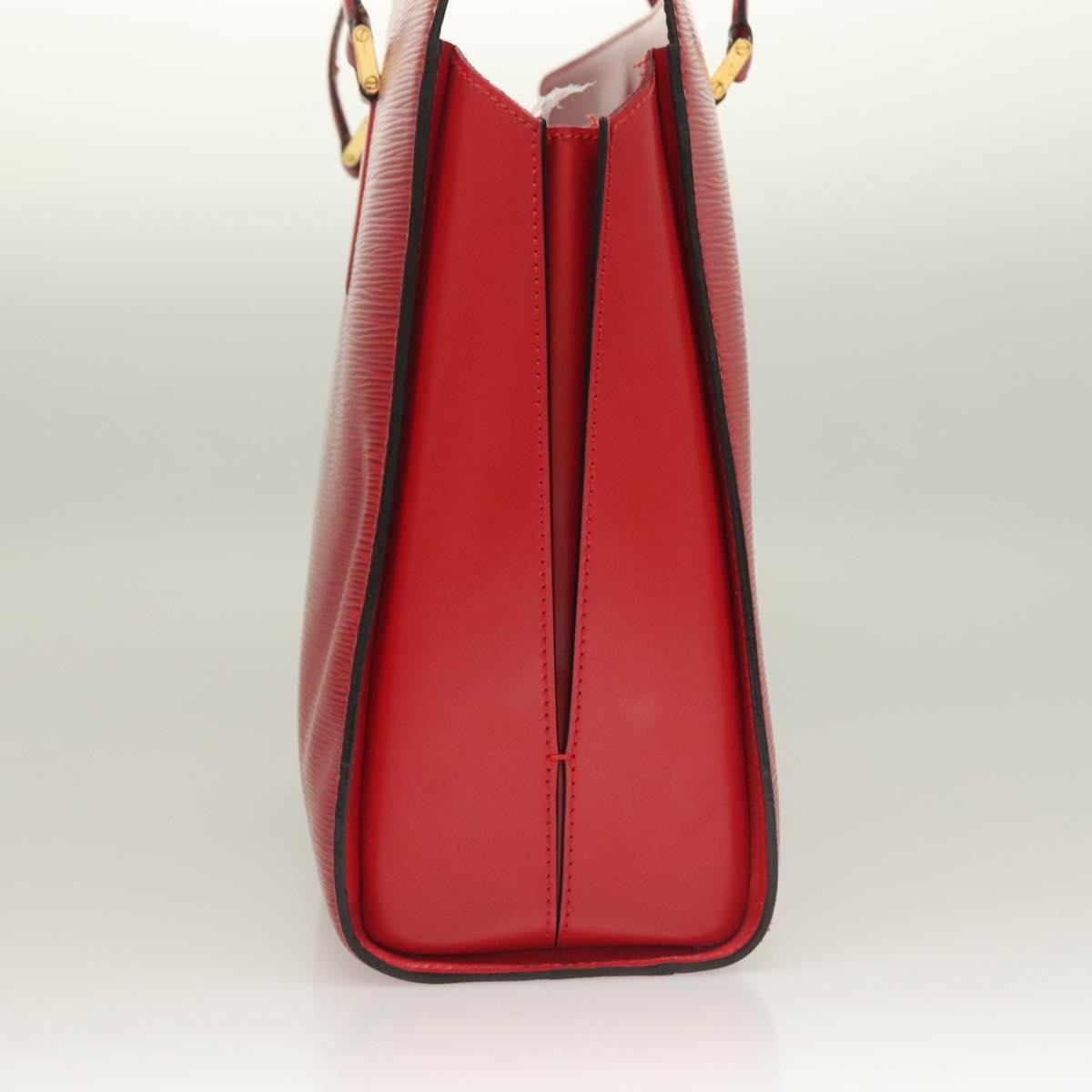 Louis Vuitton Sac Plat NM Bag Epi Leather, RED, LEATHER, Handbag