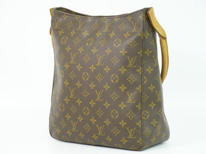 Louis Vuitton Monogram Looping Handbag Monogram Canvas, Brown, Canvas, Shoulder Bag