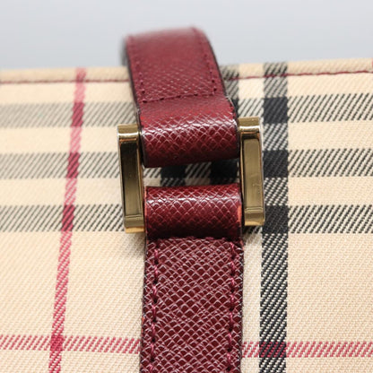 Burberry Nova Check Tote canvas check pattern, BEIGE, CANVAS, Tote bag