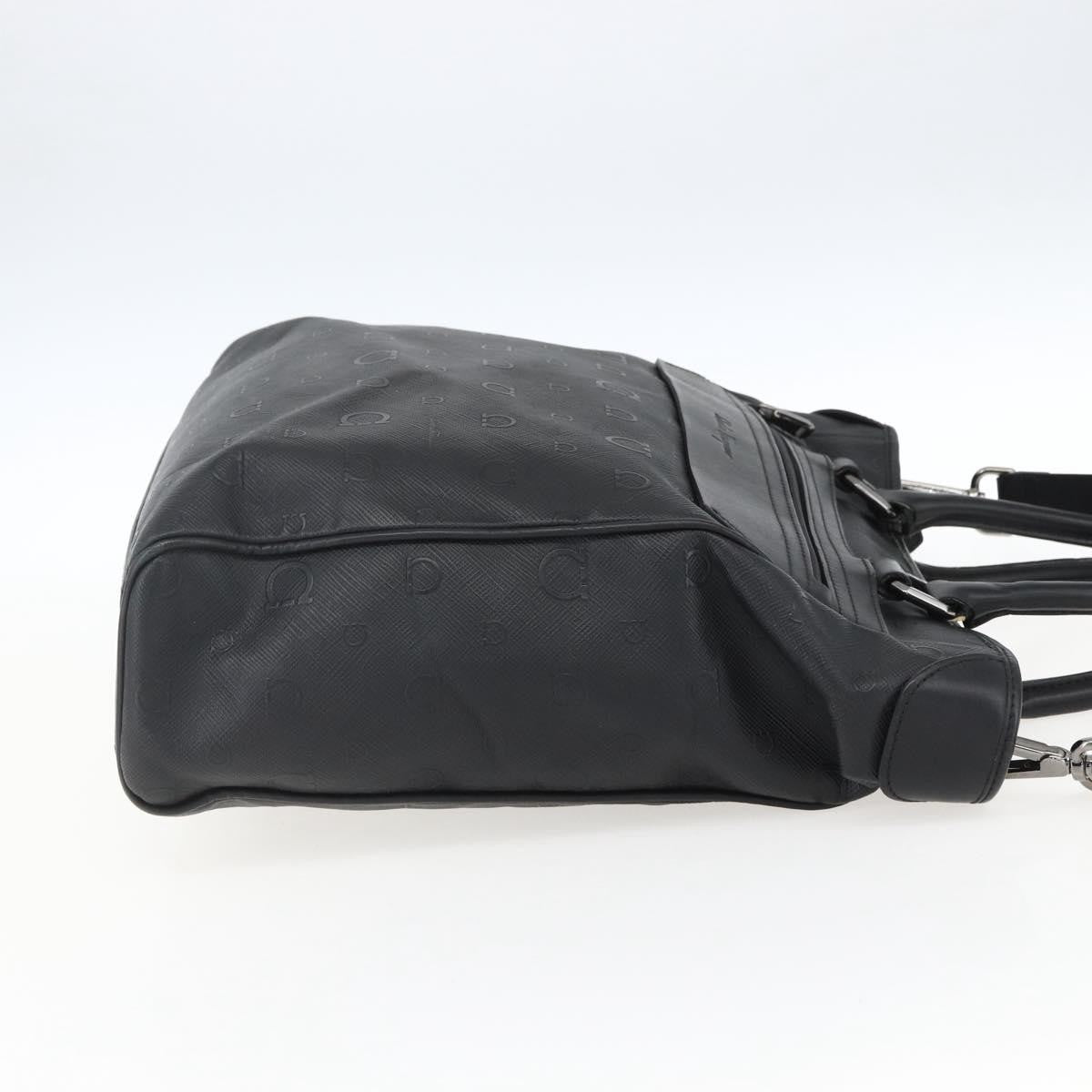 Salvatore Ferragamo Vintage Tote bag Leather, BLACK, LEATHER, Tote bag