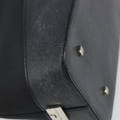 Salvatore Ferragamo Vintage Tote bag Canvas, BLACK, CANVAS, Tote bag