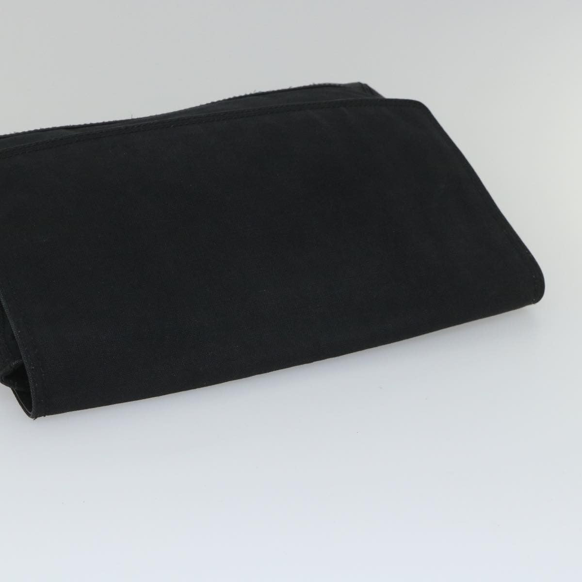 Balenciaga Vintage Pouch Leather, BLACK, CANVAS, Clutche & pouche
