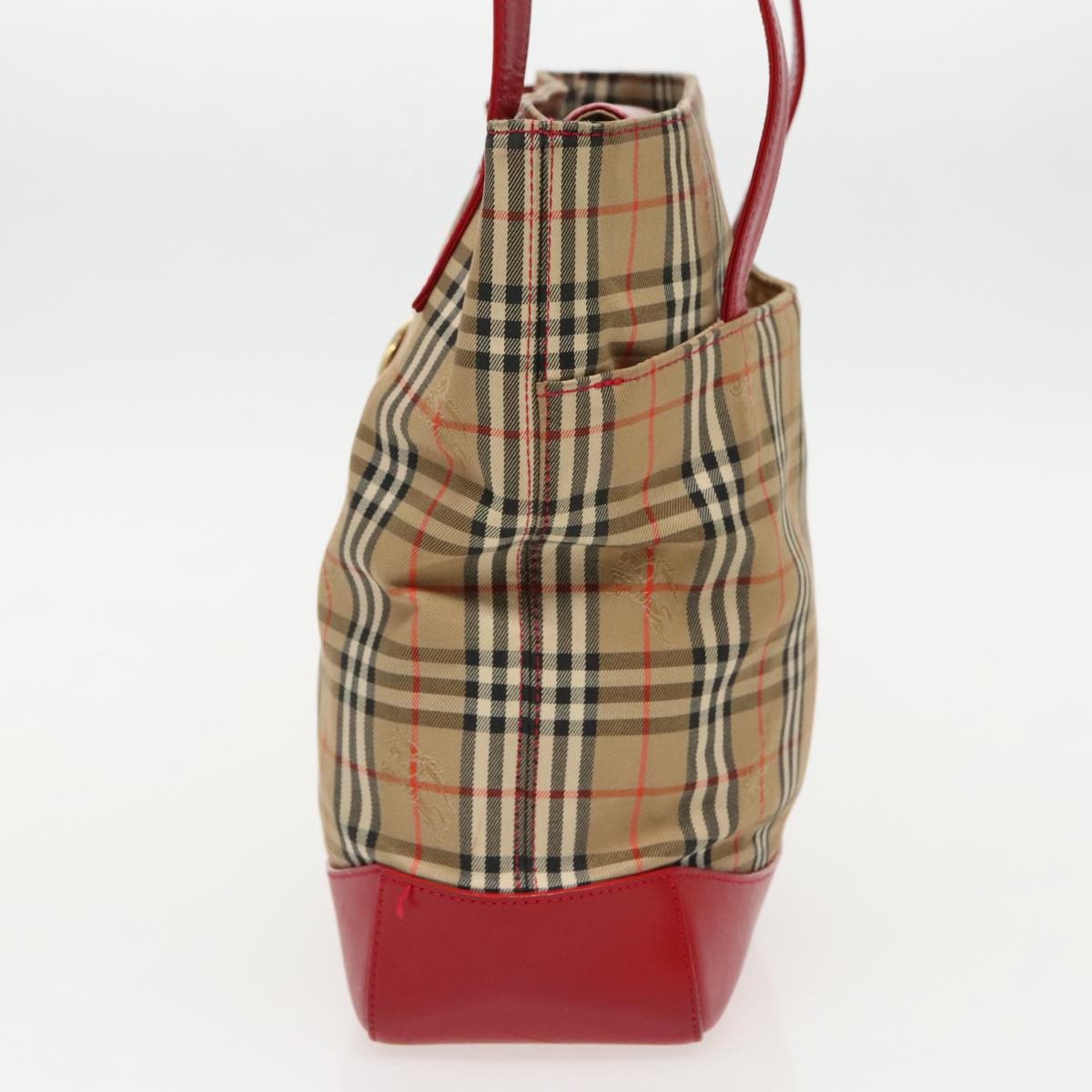 Burberry Nova Check Tote canvas check pattern, BEIGE, CANVAS, Tote bag