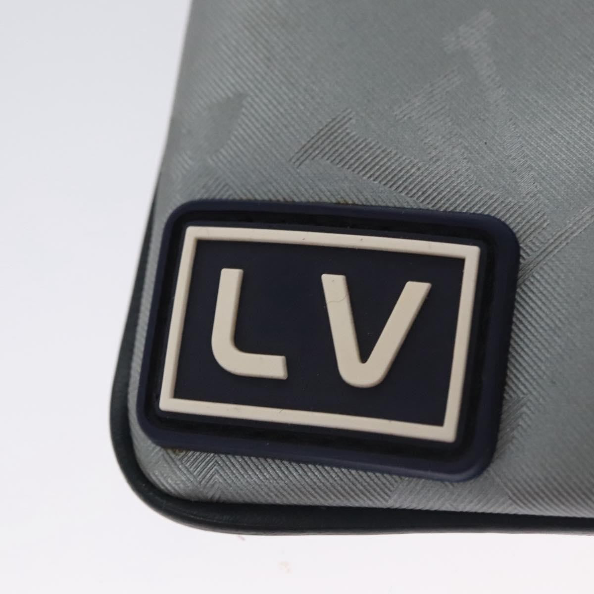 Louis Vuitton Porte cles satellite Canvas, Silver, Canvas, Charm