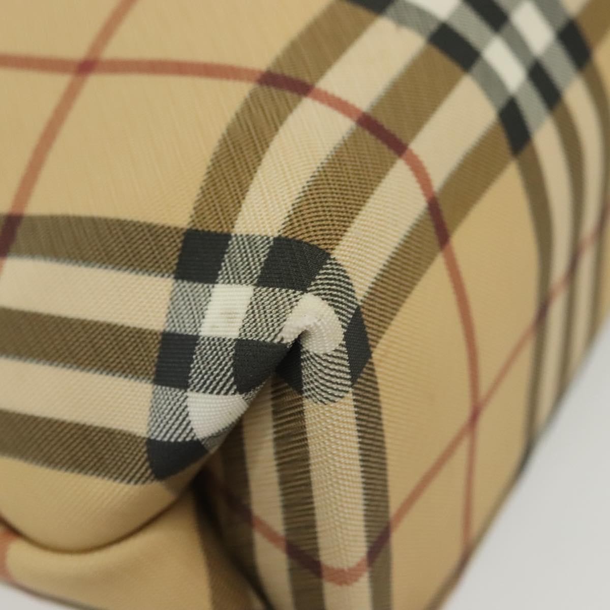 Burberry Nova Check Tote canvas check pattern, BEIGE, PVC, Tote bag