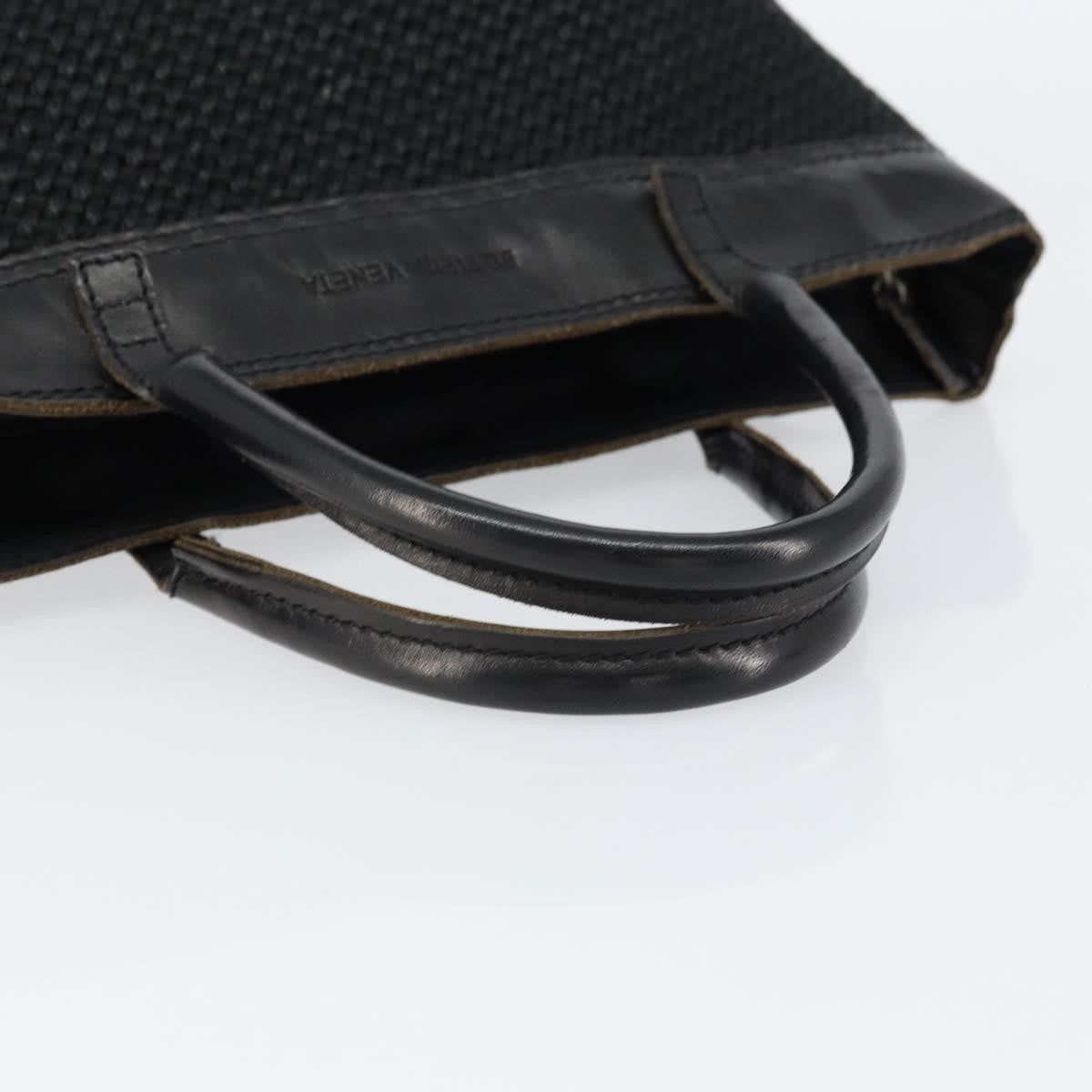 Bottega Veneta Vintage handbag Canvas, BLACK, CANVAS, Handbag