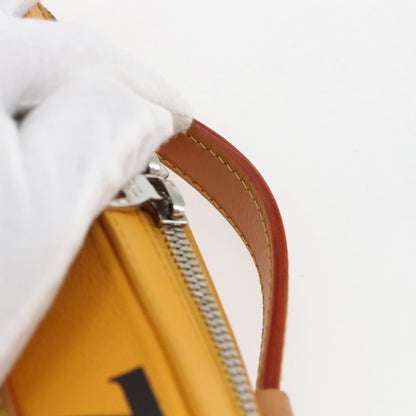 Louis Vuitton Handle Soft Trunk Bag Monogram Taurillon Leather, Yellow, Leather, Clutch