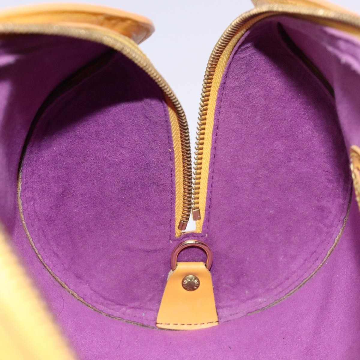 Louis Vuitton Soufflot Handbag Epi Leather, YELLOW, LEATHER, Handbag