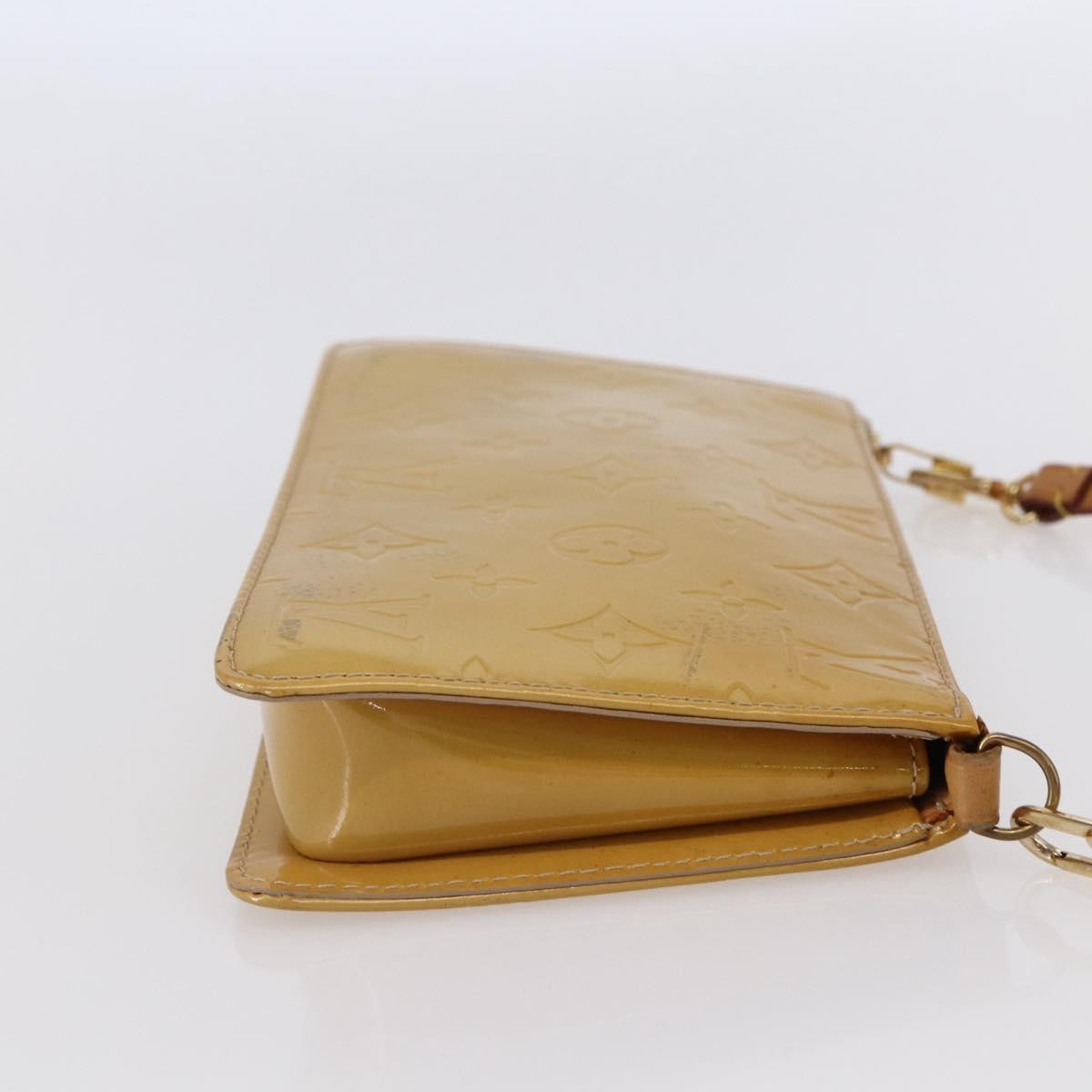 Louis Vuitton Lexington Pochette Monogram Vernis, BEIGE, PATENT_LEATHER, Clutche & pouche