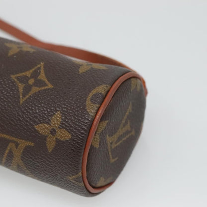 Louis Vuitton Papillon Pochette Monogram Canvas, BROWN, CANVAS, Handbag