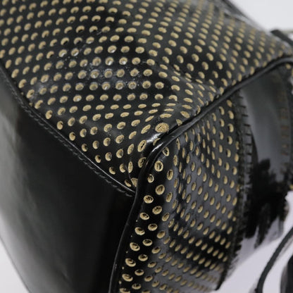 Fendi Bag Du Jour Perforated Leather, BLACK, LEATHER, Handbag