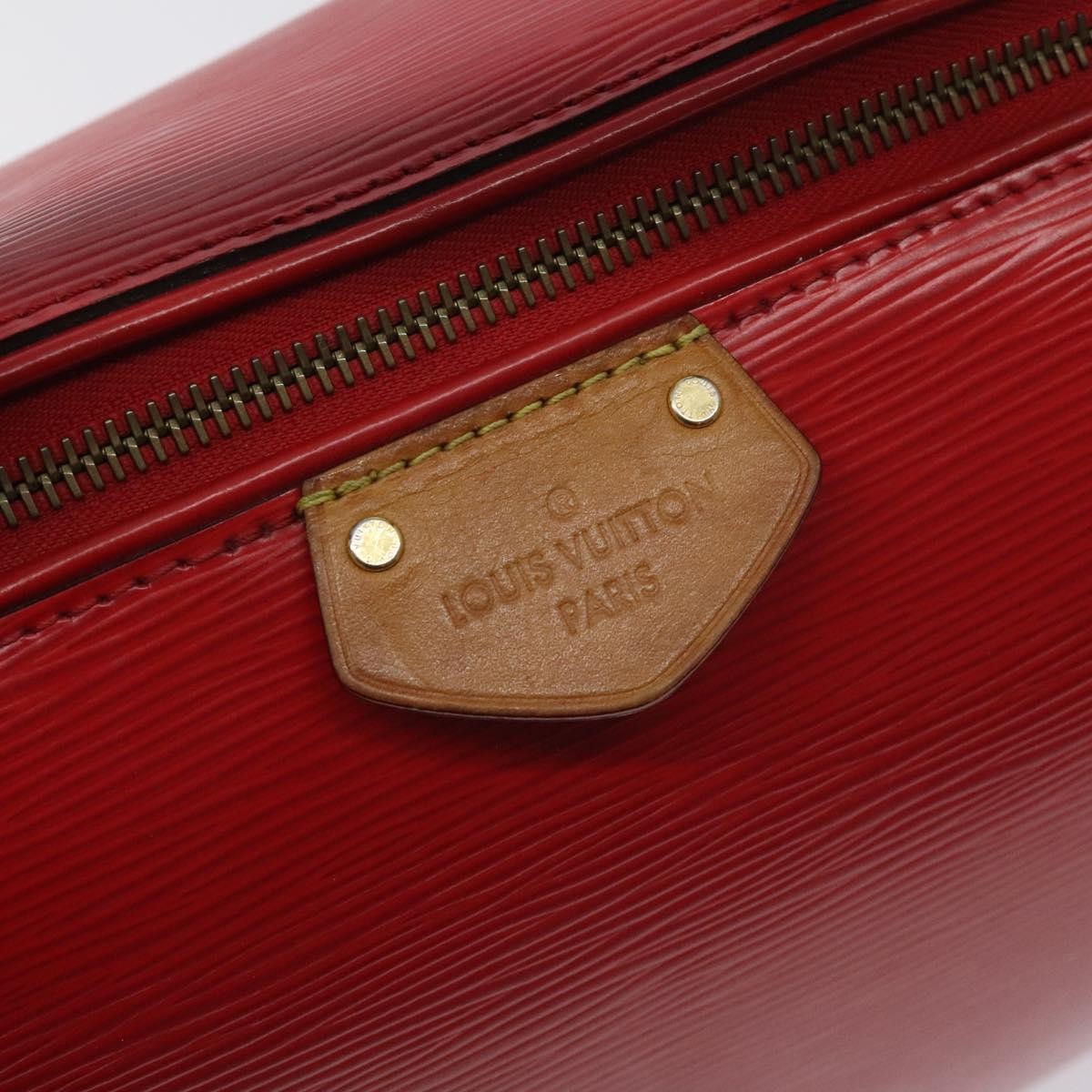 Louis Vuitton Doc Handbag Epi Leather, RED, LEATHER, Handbag