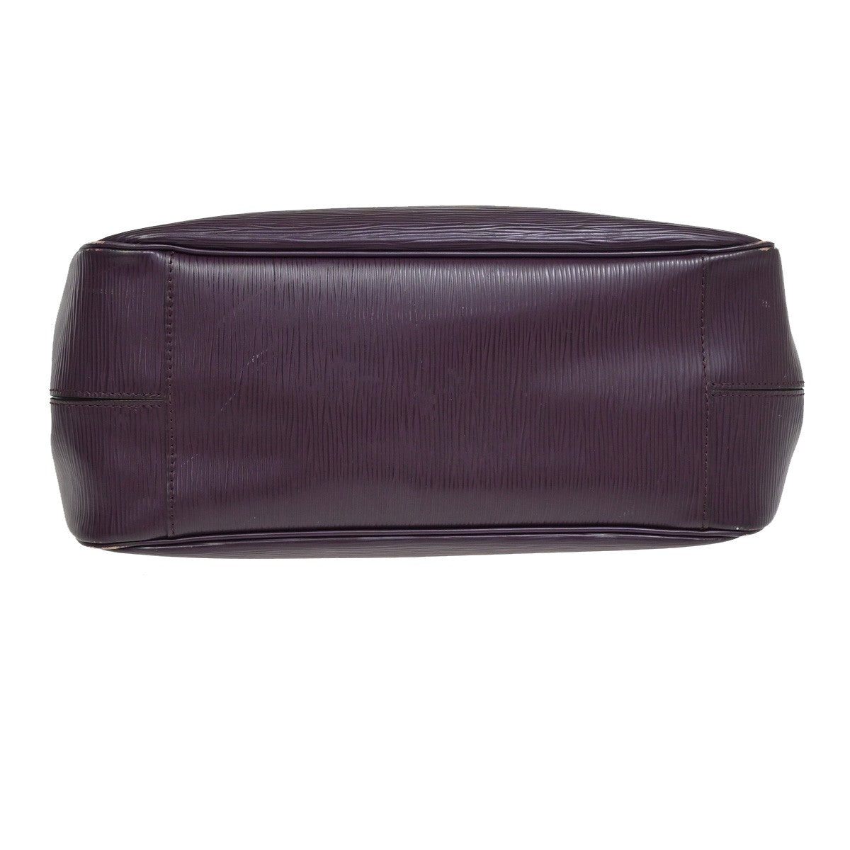 Louis Vuitton Passy Tote Epi Leather, PURPLE, LEATHER, Tote bag