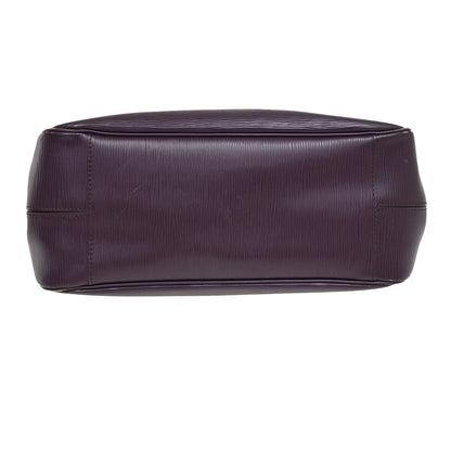 Louis Vuitton Passy Tote Epi Leather, PURPLE, LEATHER, Tote bag