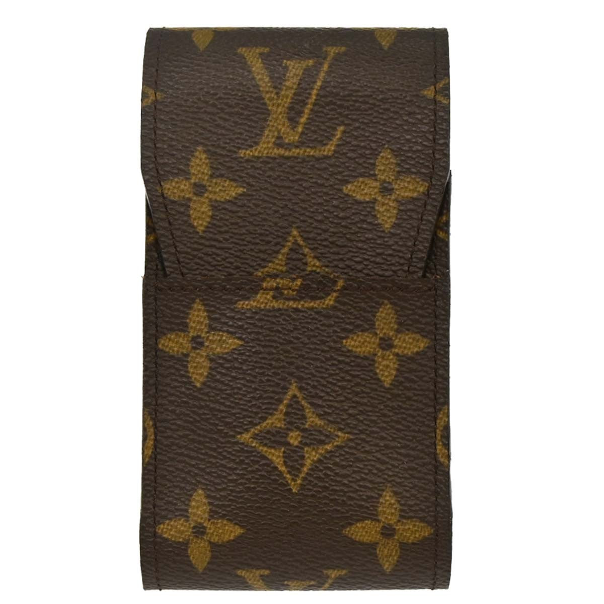 Louis Vuitton Etui Cigarette Case Monogram canvas, Brown, Canvas, Wallet