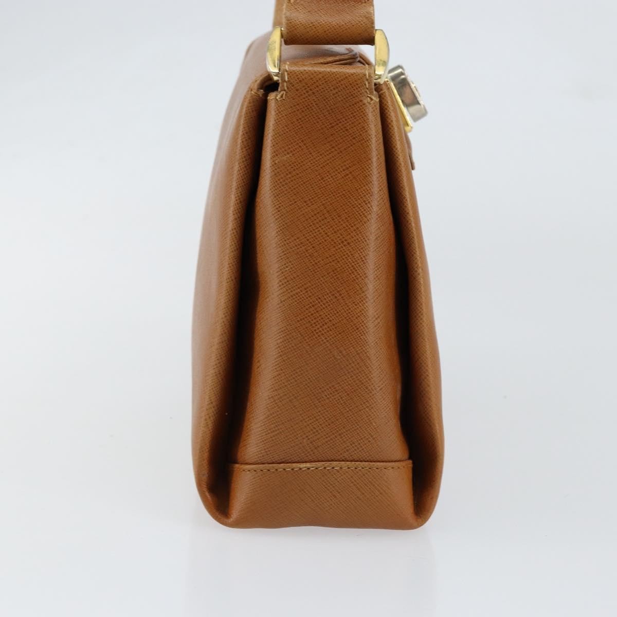 Gucci Vintage Shoulder Bag Leather, BROWN, LEATHER, Shoulder bag