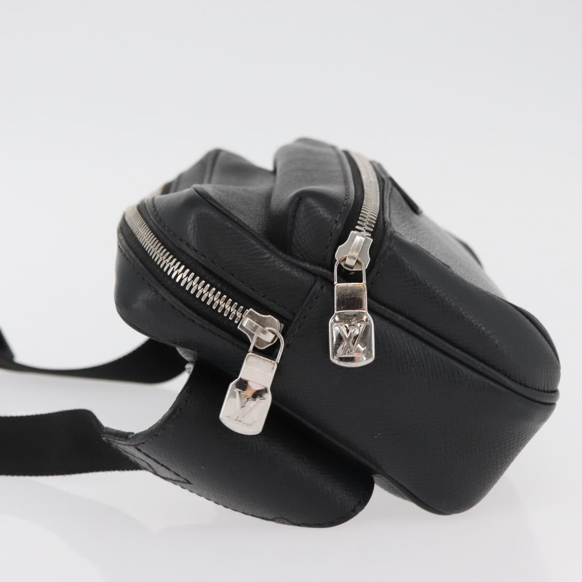 Louis Vuitton Outdoor BumBag Monogram Taigarama, Gray, Canvas, Crossbody Bag