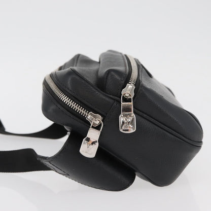 Louis Vuitton Outdoor BumBag Monogram Taigarama, Gray, Canvas, Crossbody Bag