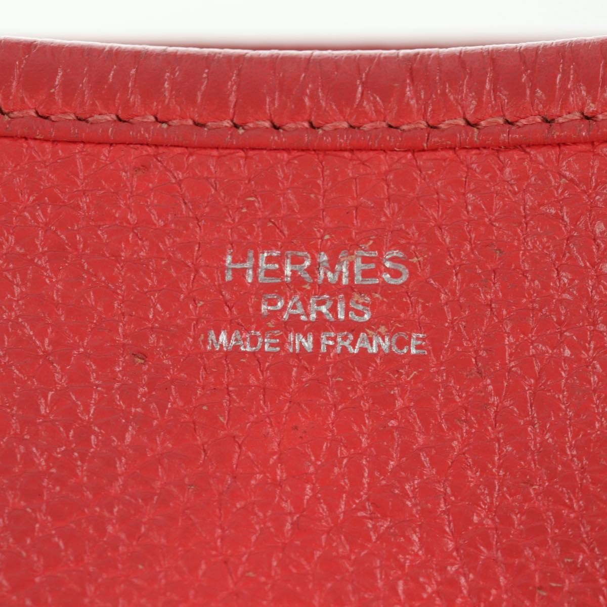 Hermes Evelyne Bag Gen III Clemence, Pink, Leather, Shoulder Bag