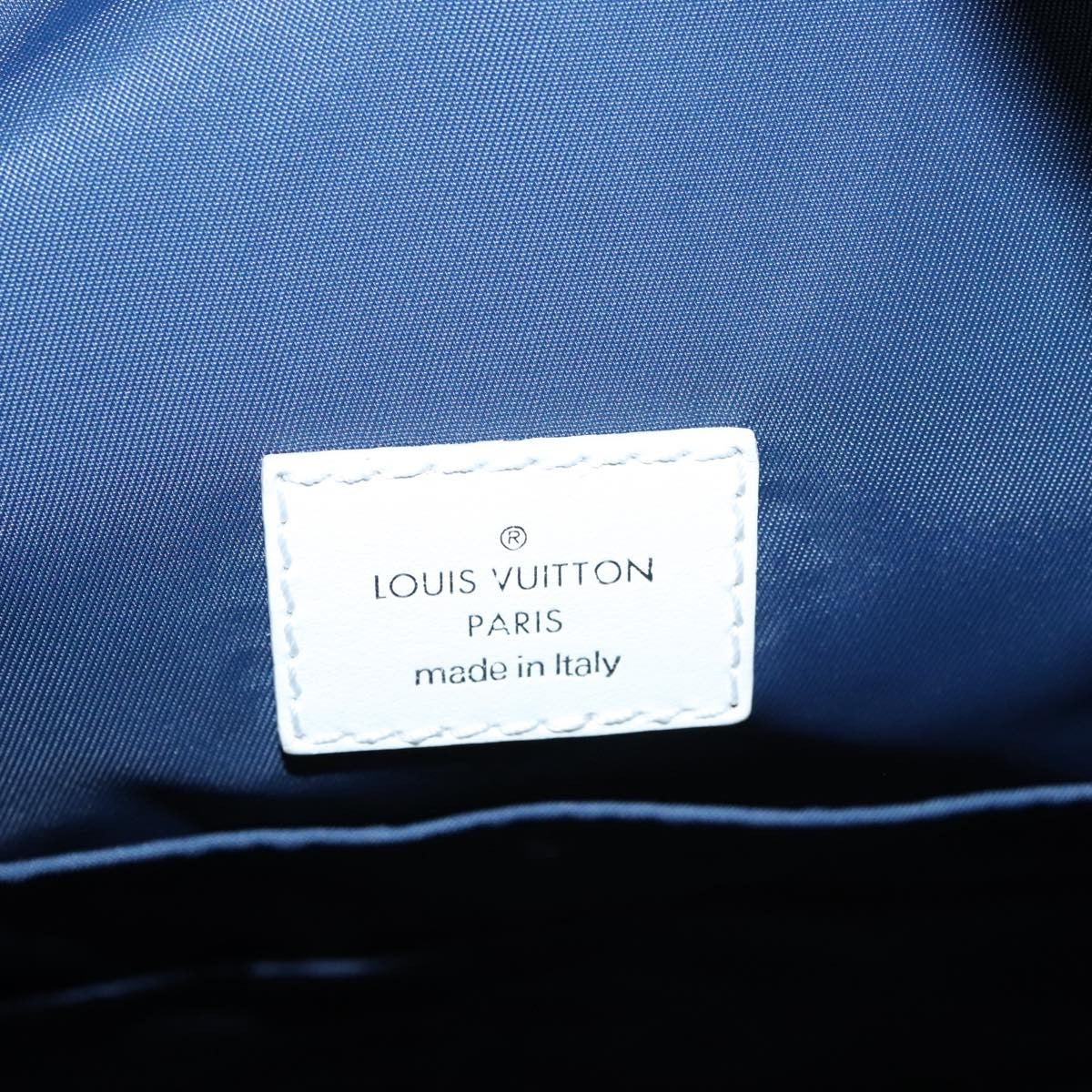 Louis Vuitton Sakmaran GM Canvas, BLUE, CANVAS, Shoulder bag
