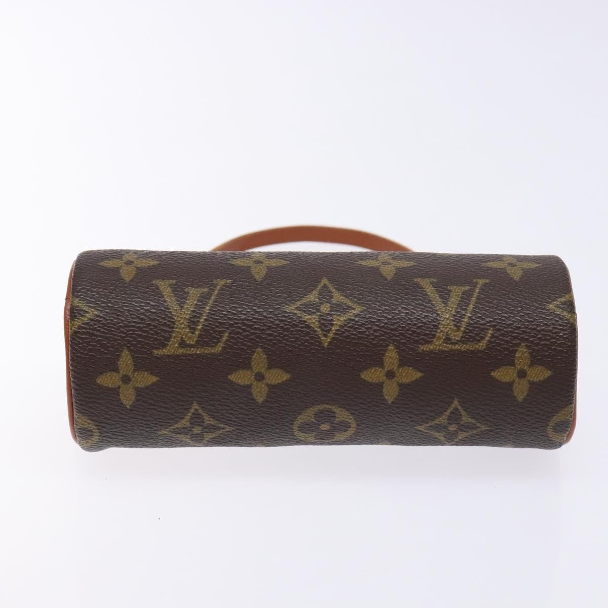 Louis Vuitton Papillon Pochette Monogram Canvas, BROWN, CANVAS, Handbag