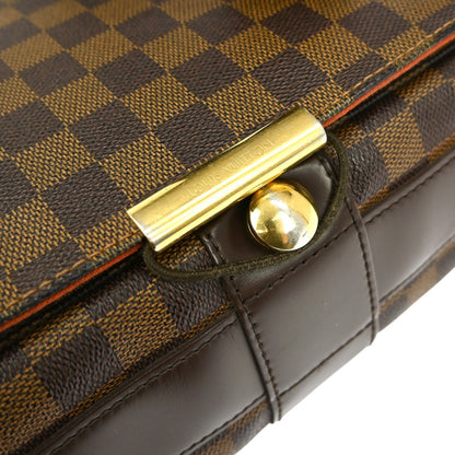 Louis Vuitton Bastille Bag Damier, BROWN, CANVAS, Shoulder bag