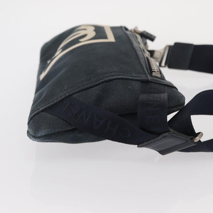 Chanel Sport Line Waist Bag Canvas, NAVY, CANVAS, Clutche & pouche