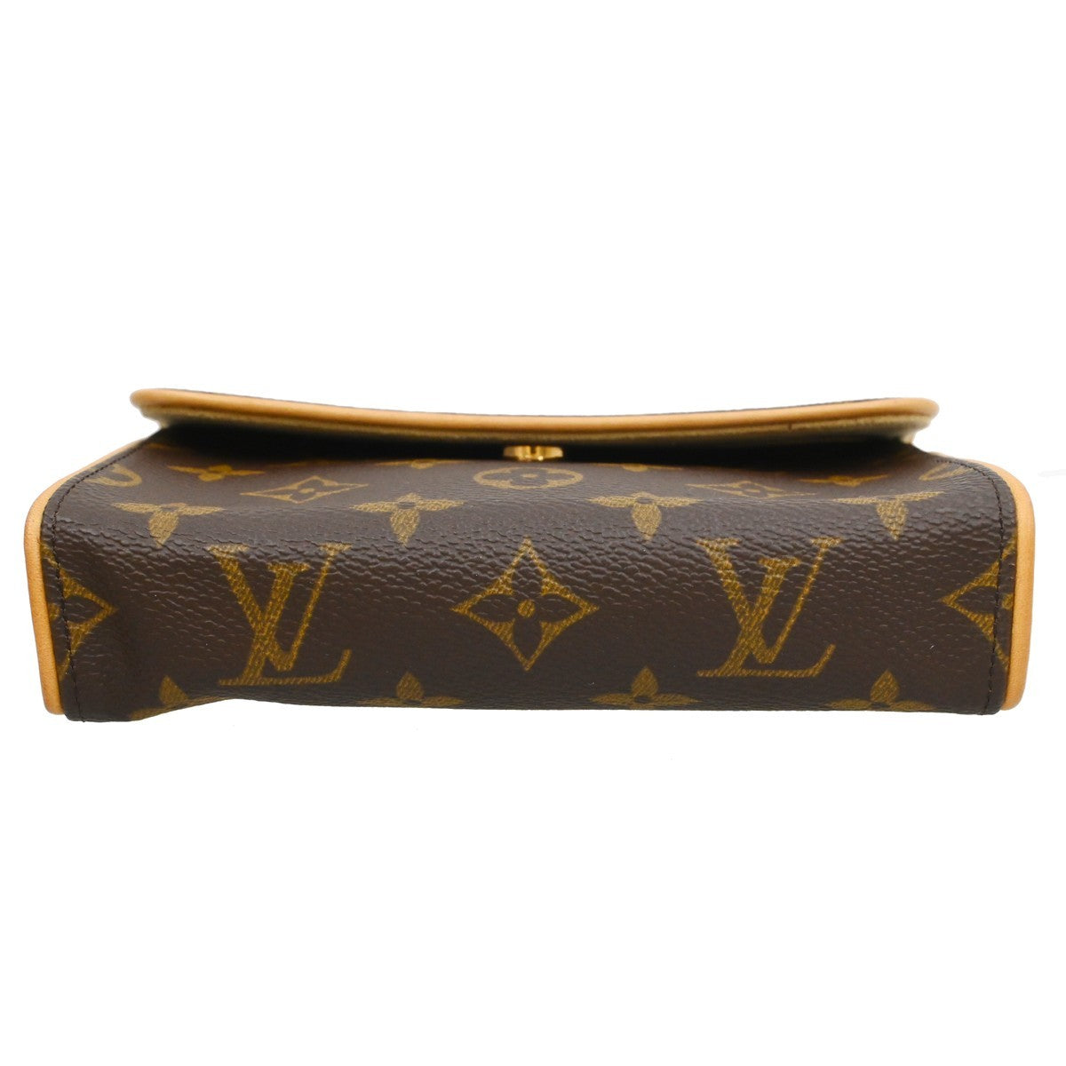 Louis Vuitton Florentine Pochette Monogram Canvas, Brown, Canvas, Clutch