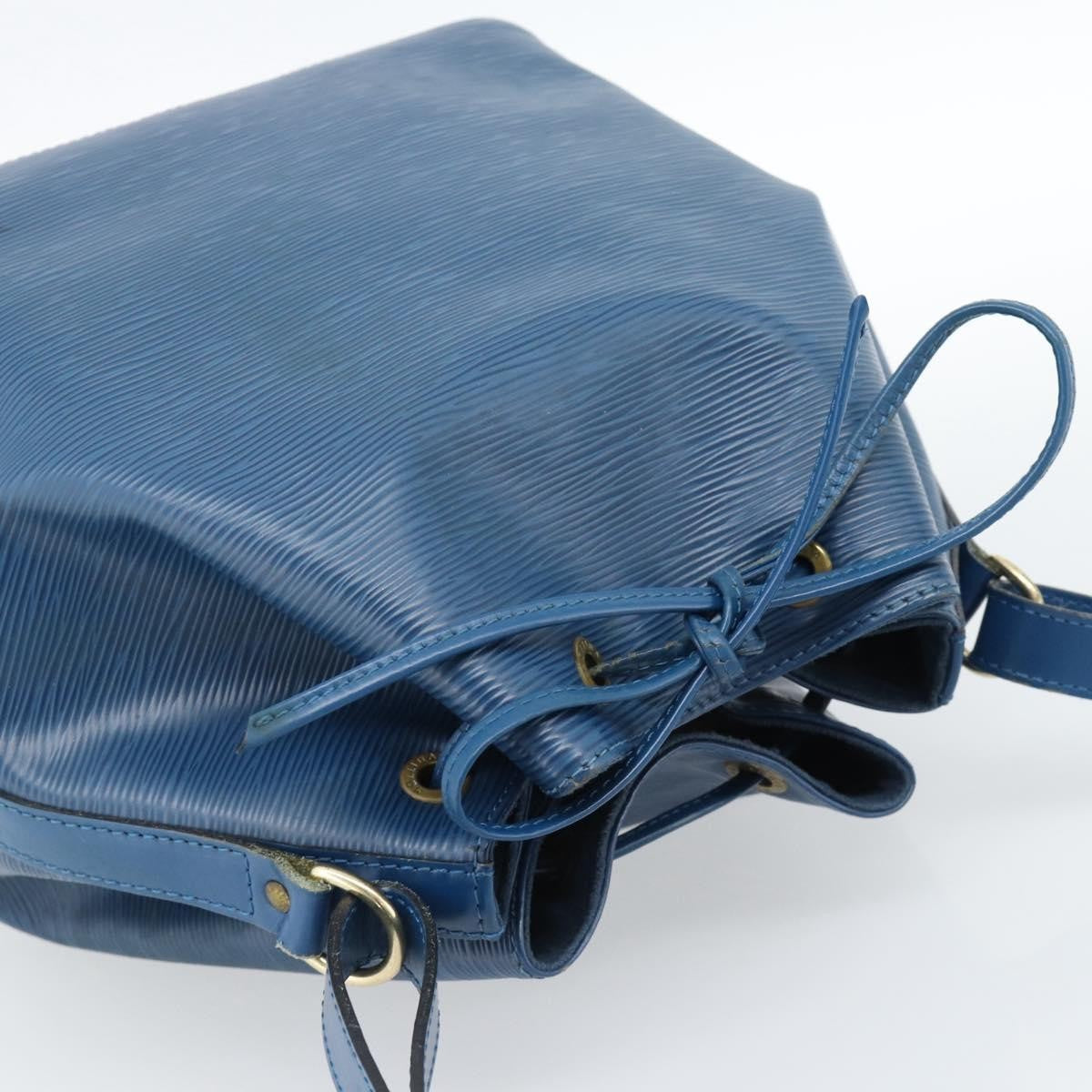 Louis Vuitton Noe Handbag Epi Leather, Blue, Leather, Shoulder Bag