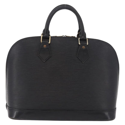 Louis Vuitton Alma Handbag Epi Leather, Black, Leather, Handbag