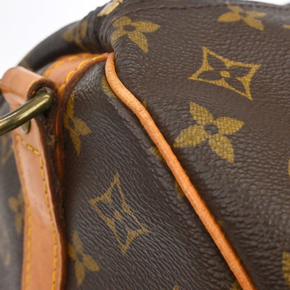 Louis Vuitton Keepall Bandouliere Bag Monogram Canvas, Brown, Canvas, Travel Bag