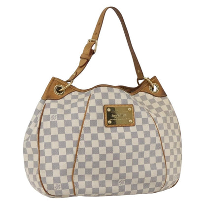 Louis Vuitton Galliera Handbag Damier, BEIGE, CANVAS, Shoulder bag
