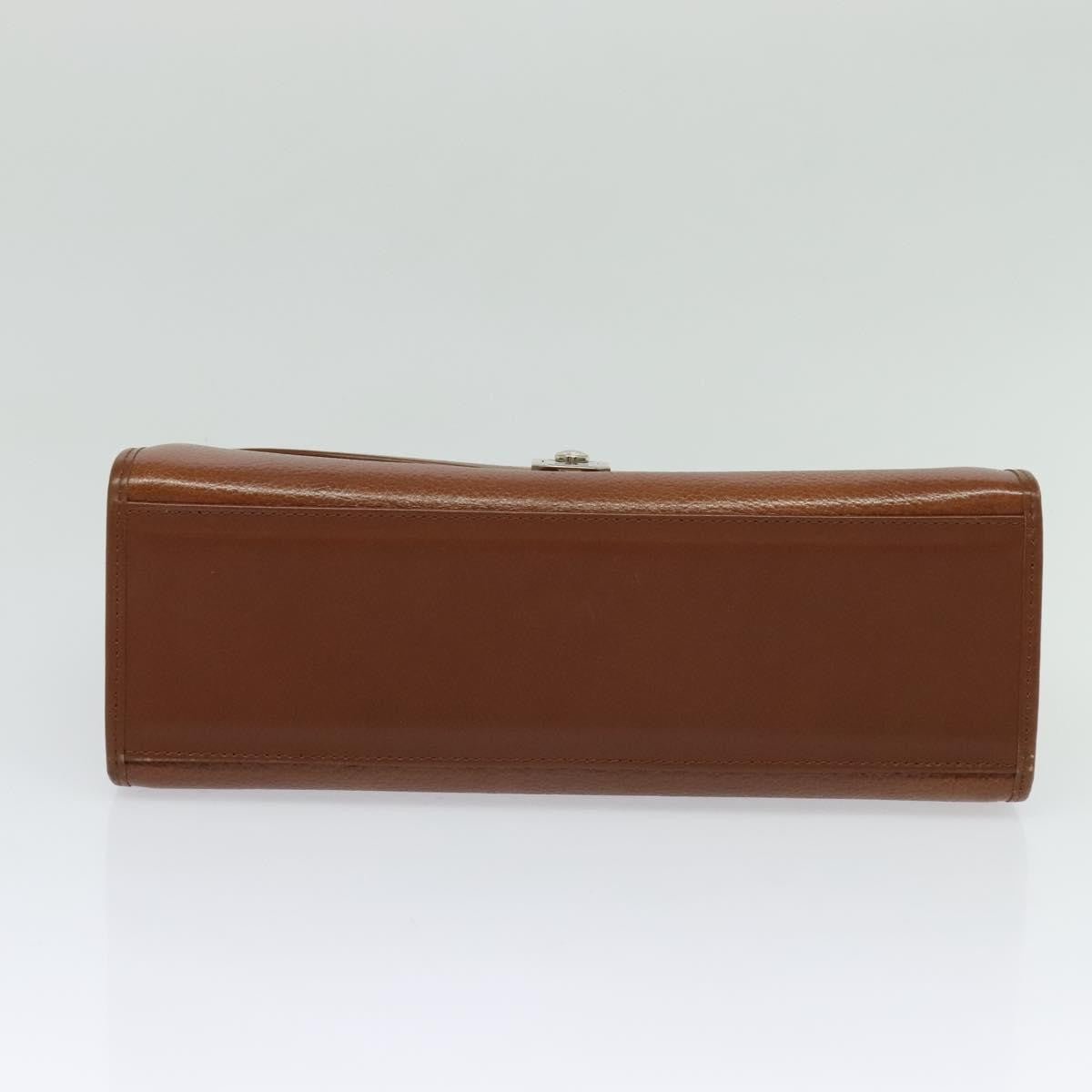 Burberry Vintage Handbag Leather, BROWN, LEATHER, Handbag