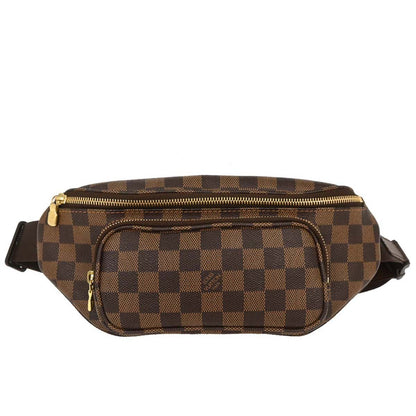 Louis Vuitton Melville Waist Bag Damier, BROWN, CANVAS, Shoulder bag
