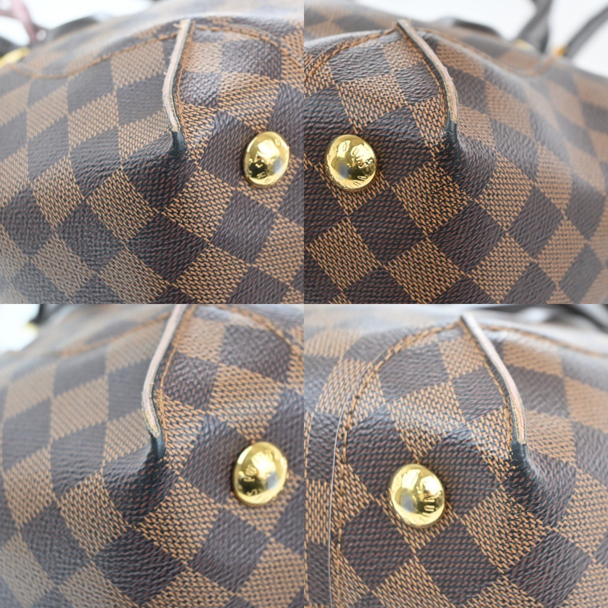Louis Vuitton Caissa Tote Damier, BROWN, CANVAS, Handbag