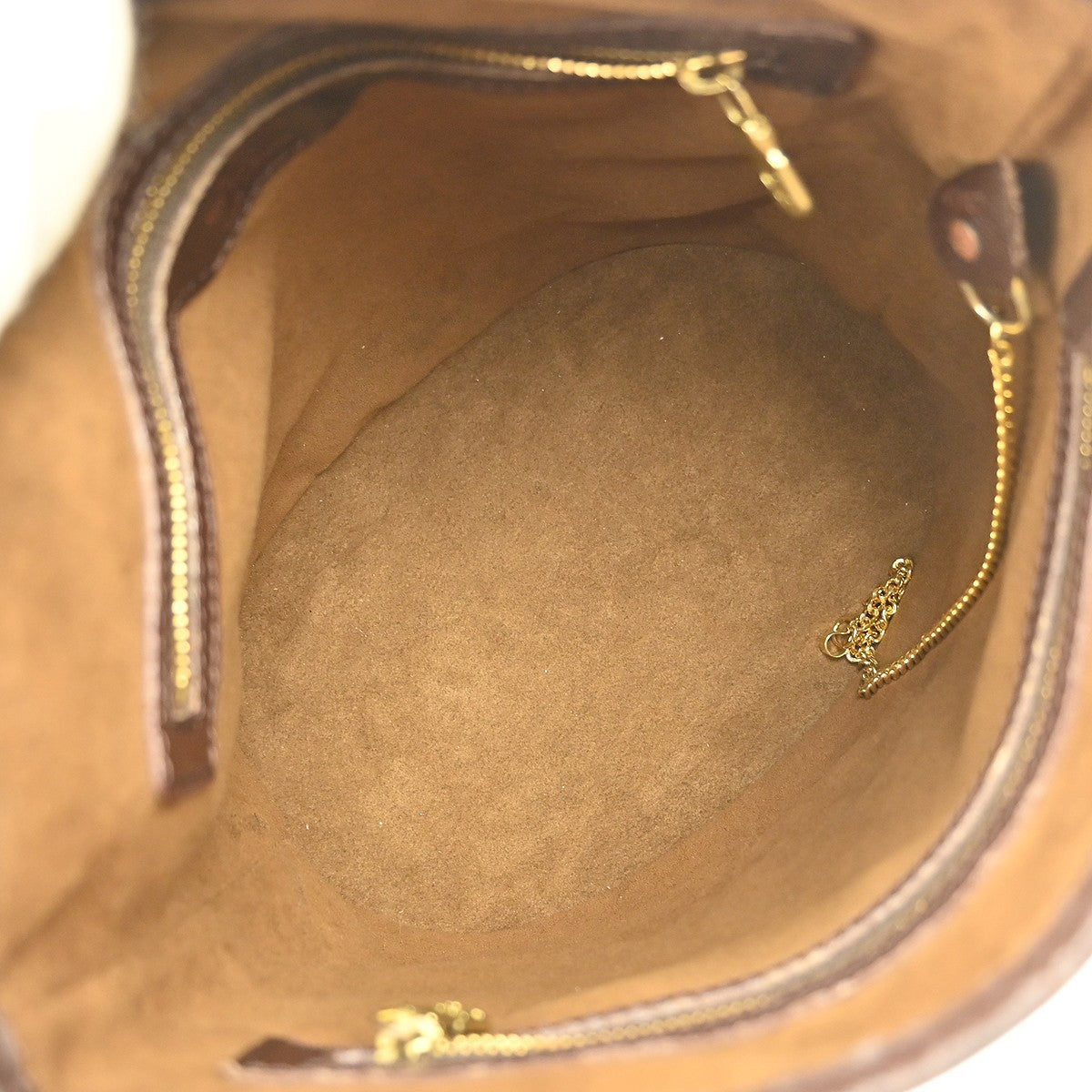 Louis Vuitton Marais Bucket Bag Damier, BROWN, CANVAS, Shoulder bag