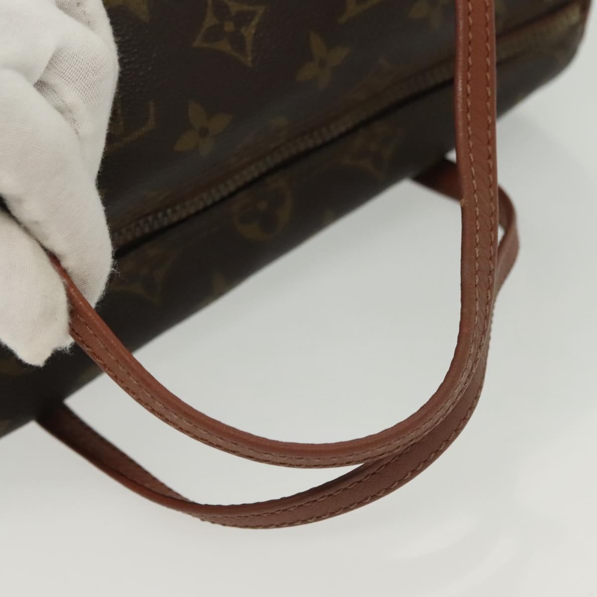 Louis Vuitton Papillon Handbag Monogram Canvas, BROWN, CANVAS, Handbag