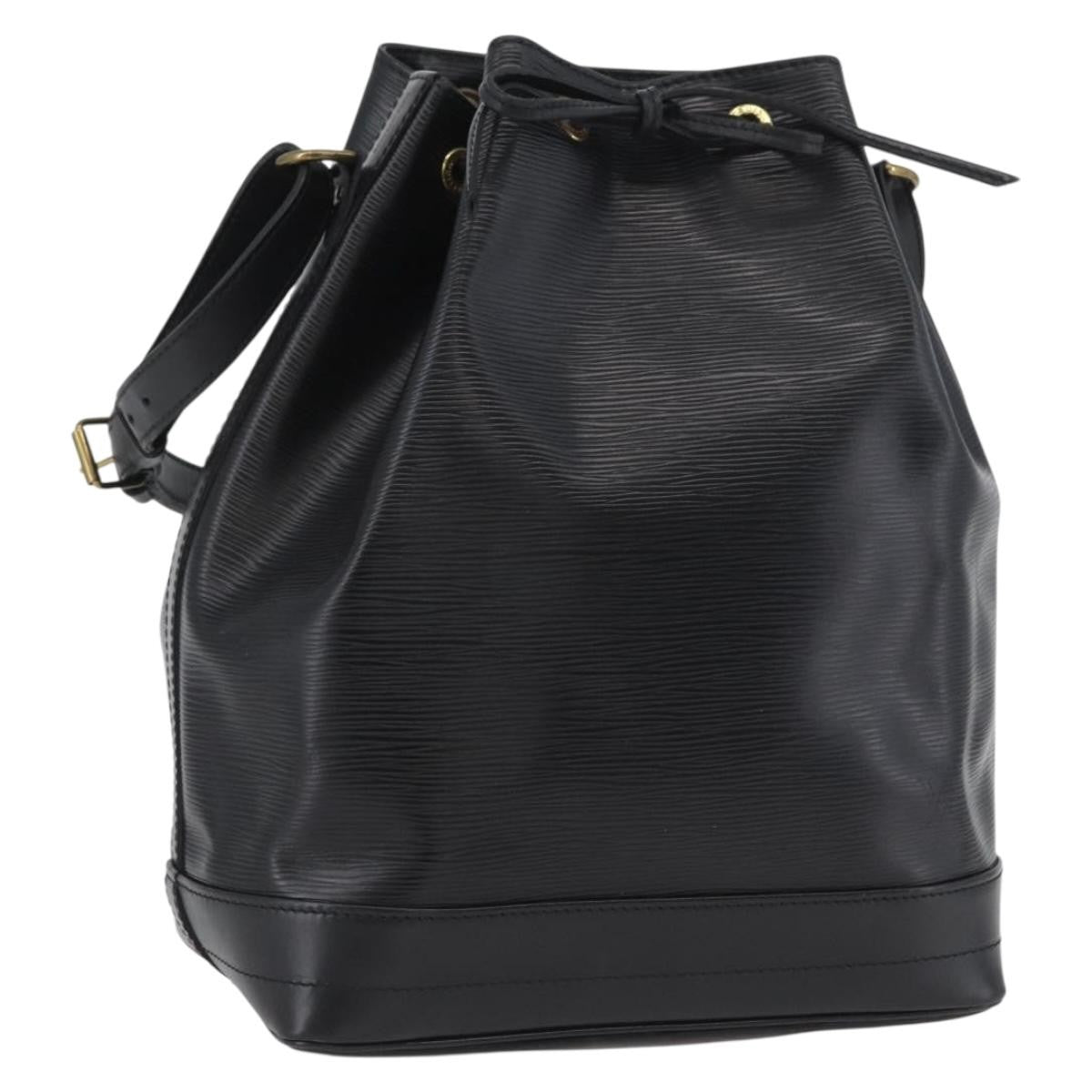 Louis Vuitton Noe Handbag Epi Leather, Black, Leather, Shoulder Bag