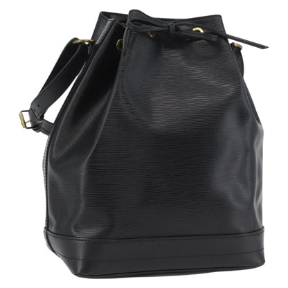 Louis Vuitton Noe Handbag Epi Leather, Black, Leather, Shoulder Bag