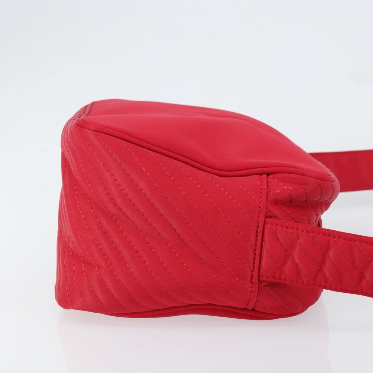 Saint Laurent Vintage Shoulder Bag Nylon, Red, Nylon, Shoulder Bag