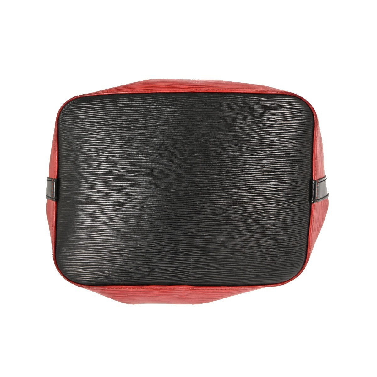 Louis Vuitton Bicolor Petit Noe Handbag Epi Leather, RED, LEATHER, Shoulder bag