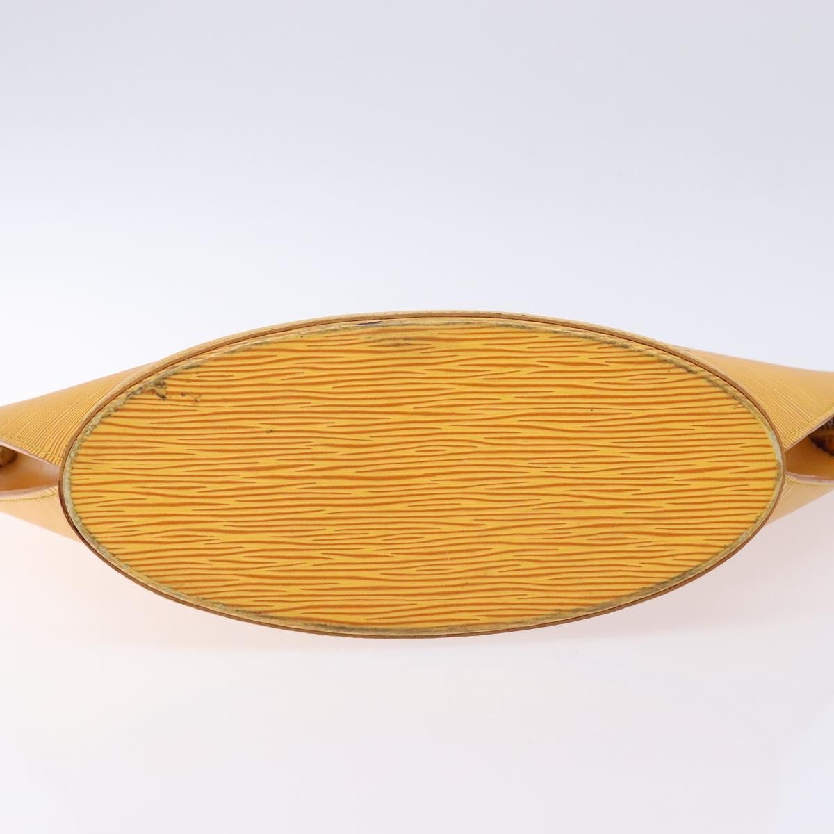 Louis Vuitton Saint Jacques Handbag Epi Leather, YELLOW, LEATHER, Handbag