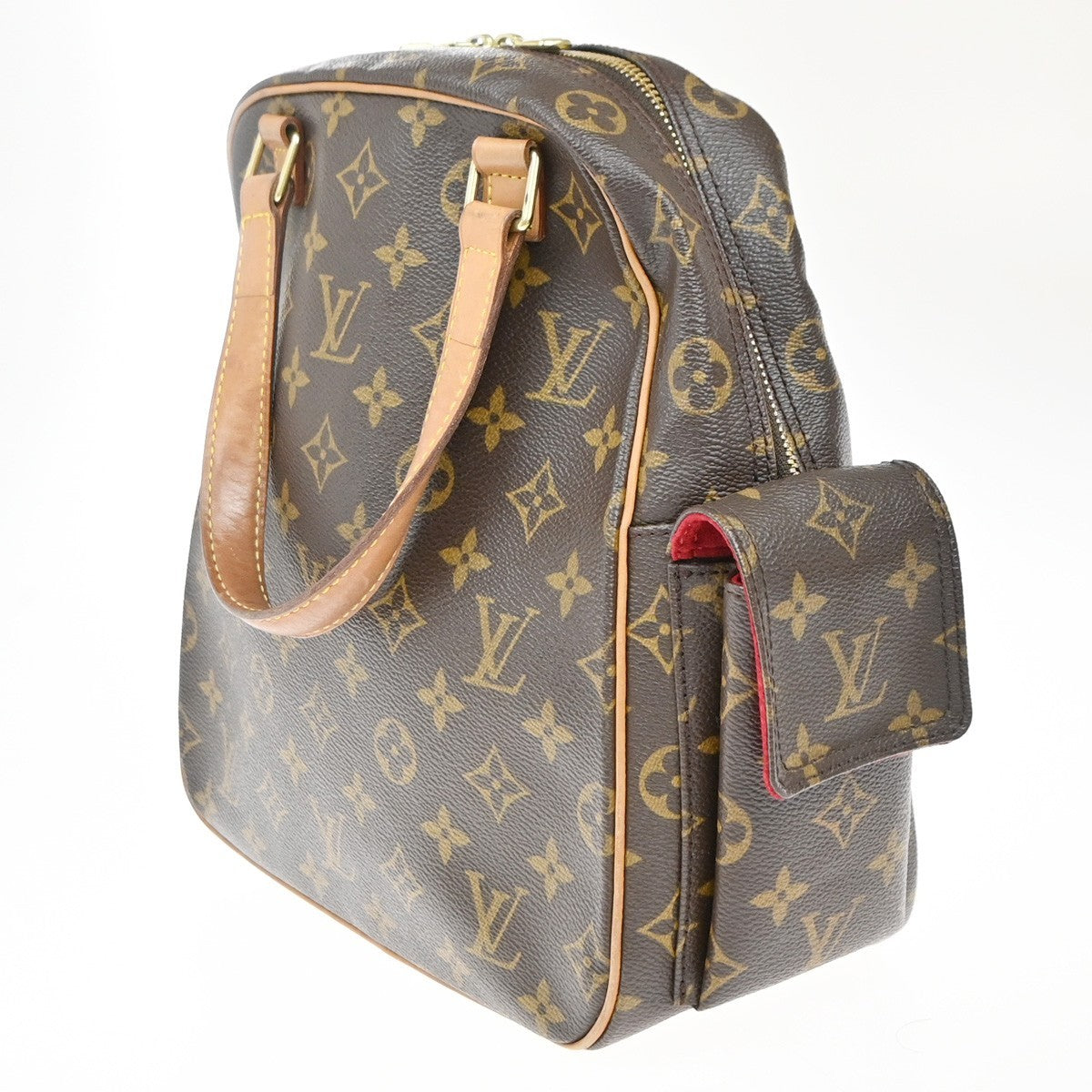 Louis Vuitton Excentri-Cite Handbag Monogram Canvas, BROWN, CANVAS, Handbag